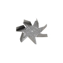 Aluminum fan 7 blades for SMEG 140mm 039290121