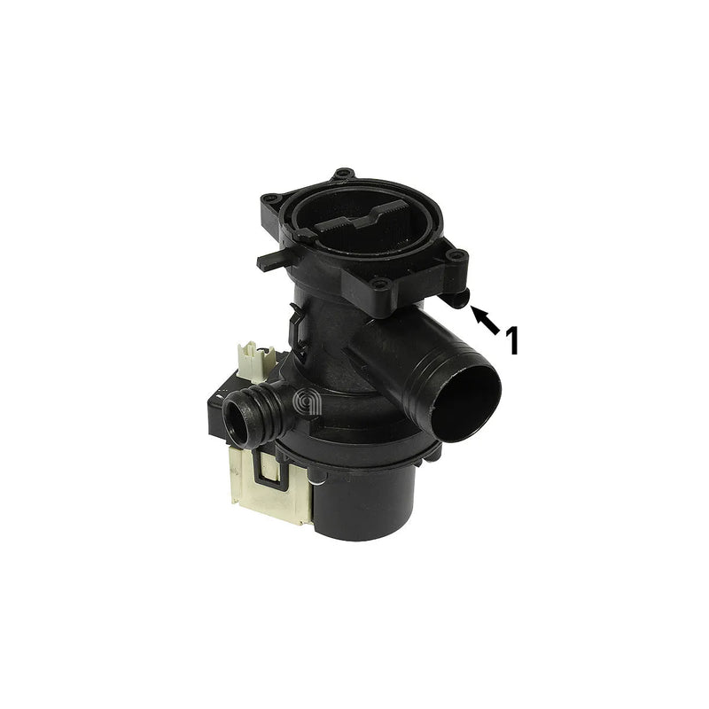 WHIRLPOOL, BAUKNECHT, INDESIT, MAYTAG, IGNIS, LADEN, PRIVILEG, V-ZUG, MIOSTAR - Washing Machine Drain Pump - 480111101394