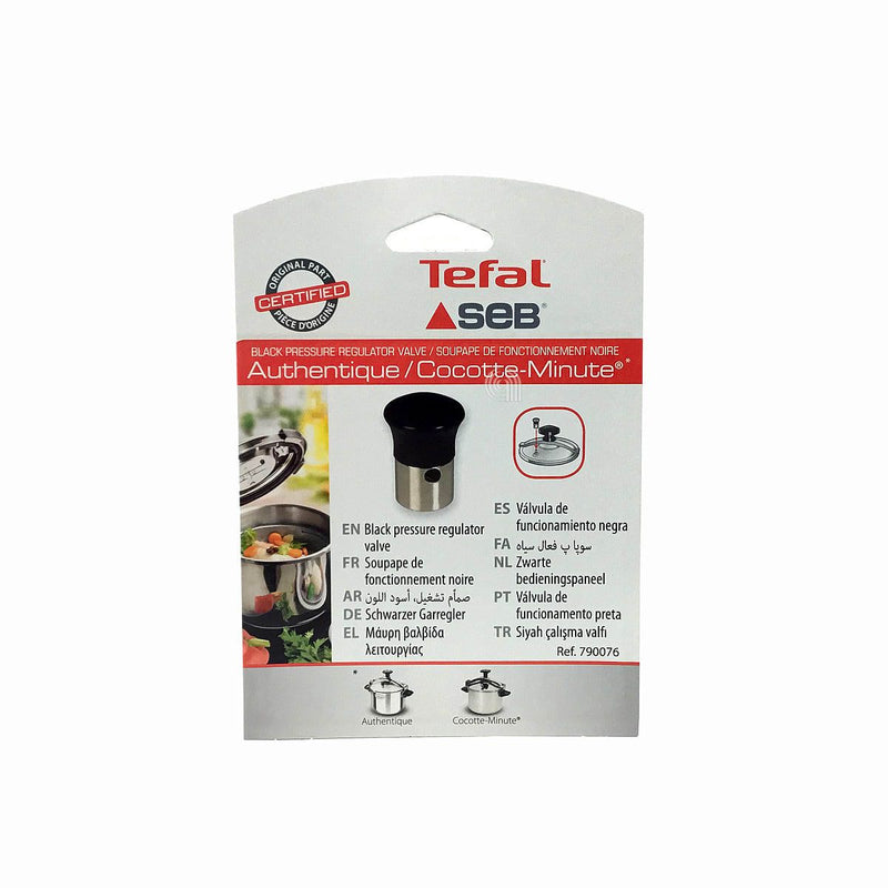Black rotary safety valve for Calor, Tefal pressure cooker 790076