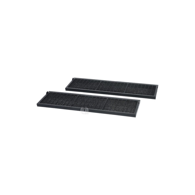 Set of 2 rectangular carbon filters for Bosch hood 11043267
