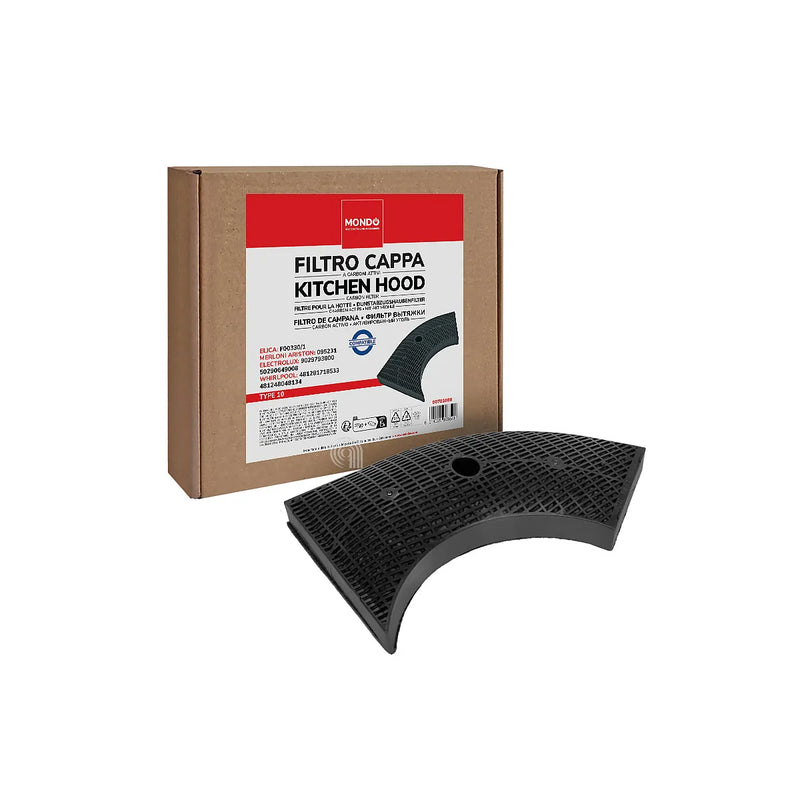 ELECTROLUX WHIRLPOOL ELICA - Rectangular carbon filter extractor hood - 484000008582