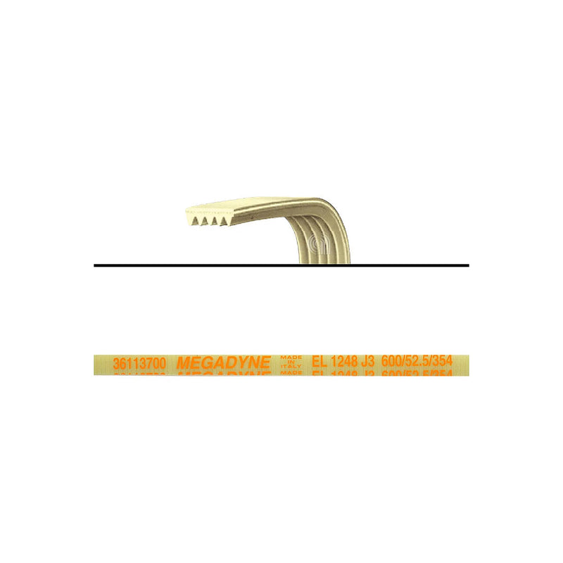 UNIVERSAL - Transmission Belt for Washing Machine - 1248 J3