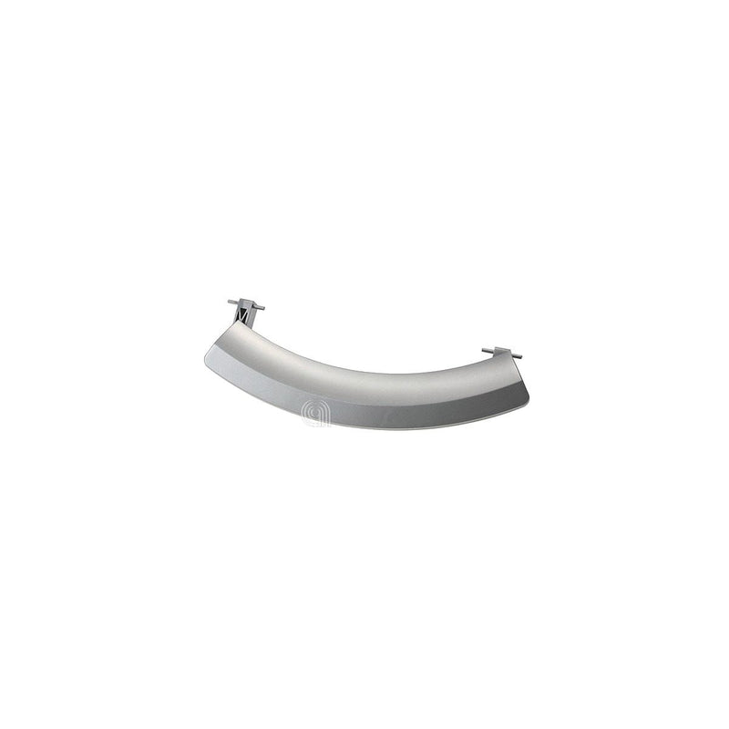 Original silver door handle for Bosch washing machine 00751791