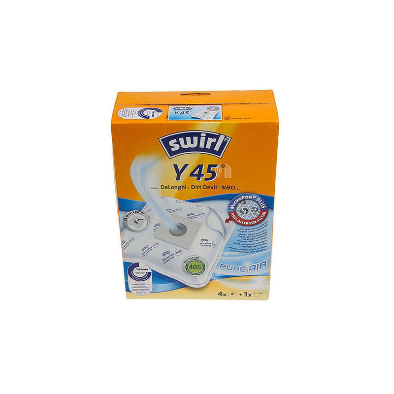 Set of 4 original vacuum cleaner bags for De Longhi Y45 SP1705045