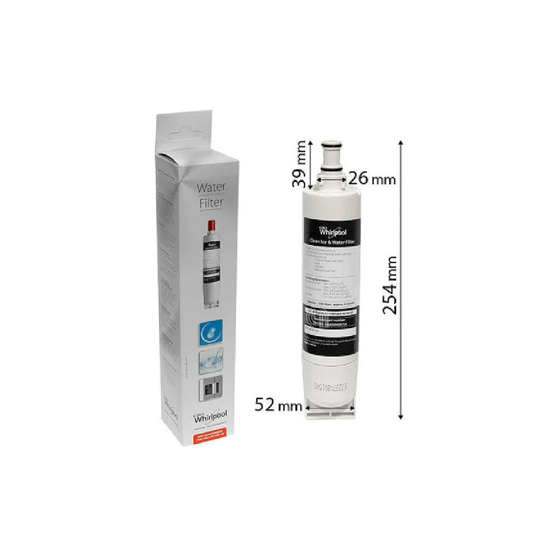 Original Whirlpool water filter for SBS200 refrigerator and more