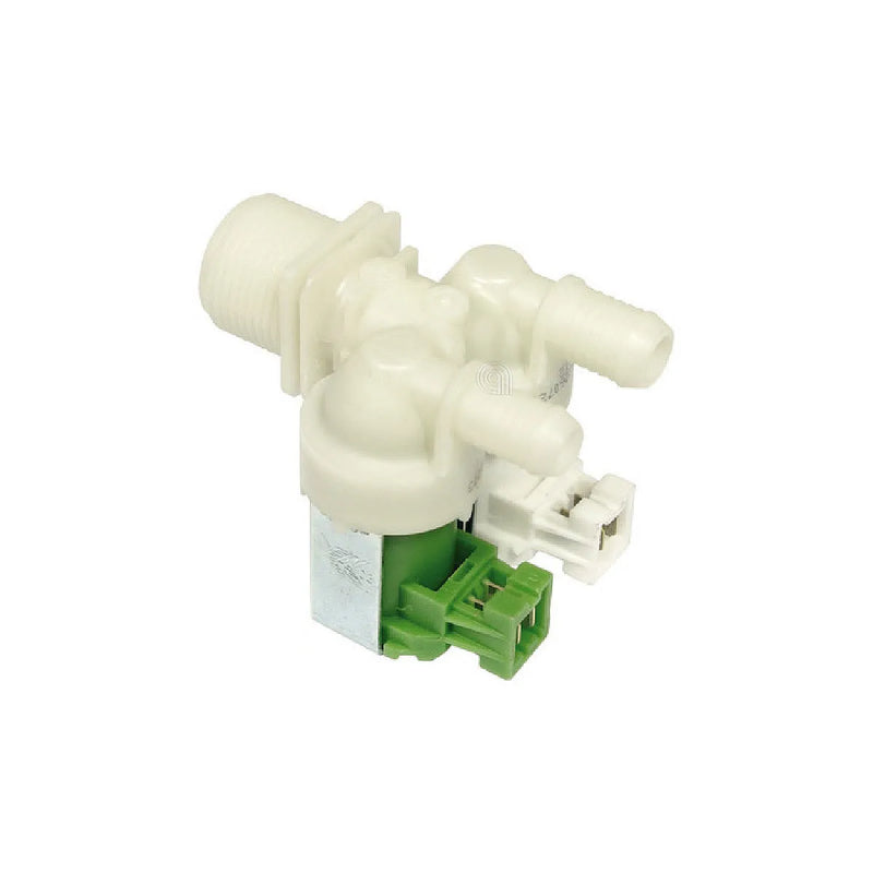 ELECTROLUX, AEG, ZANUSSI - 2-way 180° solenoid valve for washing machine - 1249471010