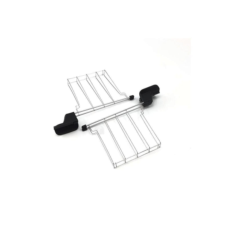 kit 2 pinzas negras para tostadora delonghi at6236002910
