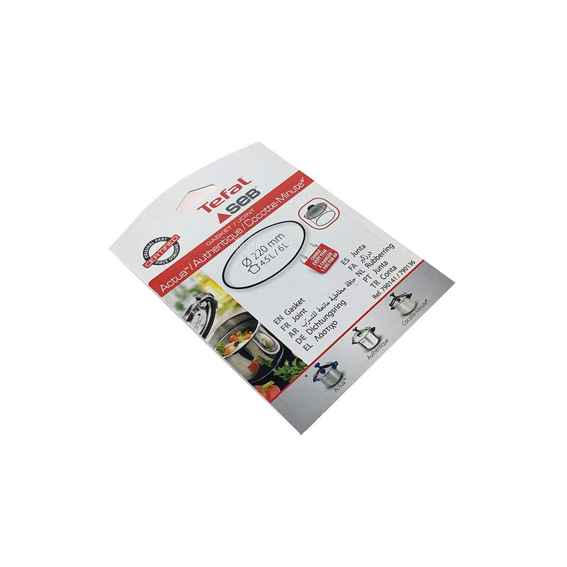 Silicone gasket for Calor, Tefal 4.5-6 liter pressure cooker