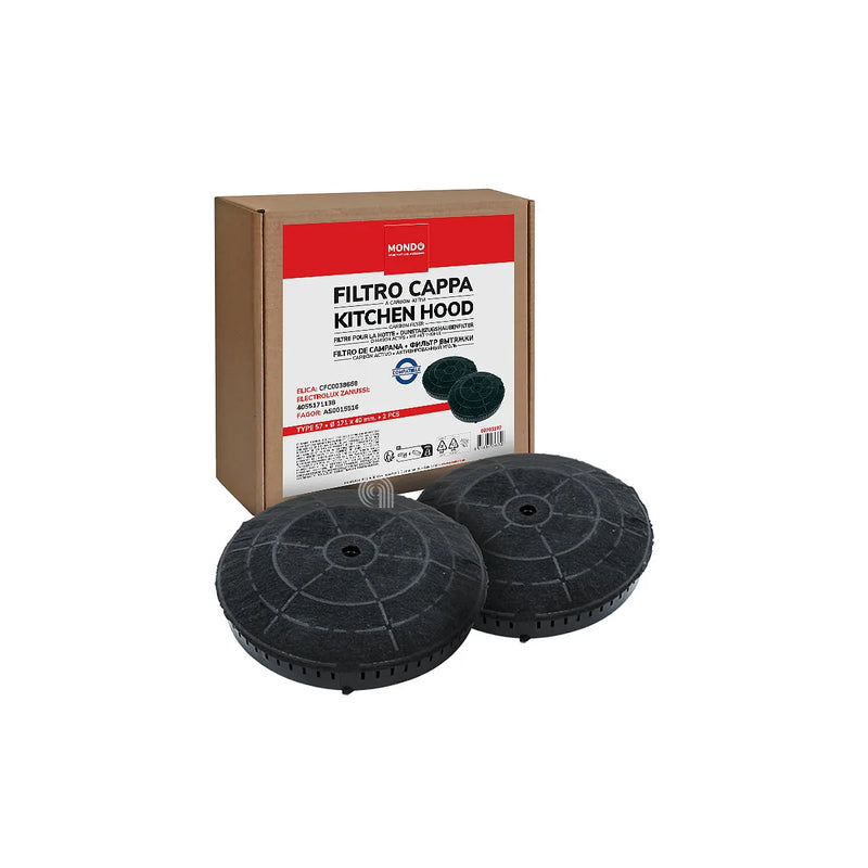 ELECTROLUX ELICA WHIRLPOOL - Circular carbon filter Type 57 V400 - CFC0038668