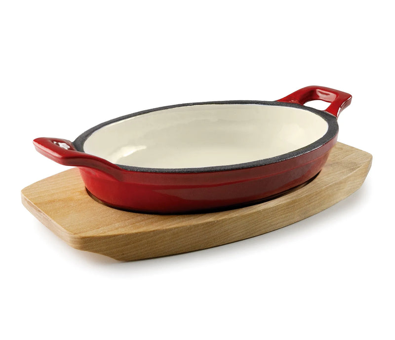 LACOR Mini cacerola oval Magma red 25852