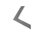 Gray magnetic gasket for Indesit and Whirlpool refrigerator