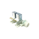 Válvula solenoide 2 vías 90° para lavadora Whirlpool e Indesit