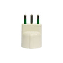 Set of 10 2P+T 16A adapters Schuko 16A Mondo socket