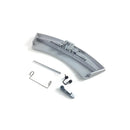 Original Electrolux washing machine door handle set 4055186482 silver