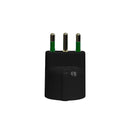 set of 10 Italian plug adapters 2P+T 16A to Schuko 2P+T 16A
