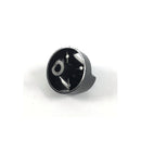 Black gas-type knob for Bompani stove M00396531