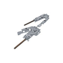 Electrolux dishwasher door hinge closure kit 4055050456
