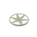 Basket pulley for Candy washing machine with codes 09201560 and 41001226