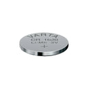 Lithium button battery CR1620 Varta 70mAh for electronic devices