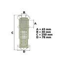 VORWERK-FOLLETTO - Bolsas de microfibra Aspiradora - 45030