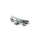 Original door handle set for Candy washing machine 41041407 silver
