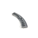 Original silver door handle for Bosch washing machine with codes 00268324
