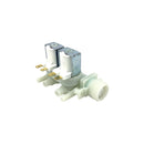 Válvula solenoide 2 vías 90° para lavadora Whirlpool e Indesit