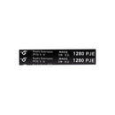 WHIRLPOOL INDESIT ZANUSSI - Poly-V Belt 1280 J6 Washing Machine - 481281728296