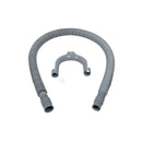 UNIVERSAL - Kit Tubo Desagüe Extensible 0,8-3m Lavadora Lavavajillas - AST-00111205
