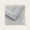 White magnetic gasket for Whirlpool and Indesit refrigerator