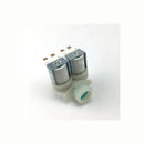 Double horizontal solenoid valve for IT-WASH 39501001000 washing machine