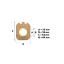 ROWENTA - Vacuum cleaner bags - ZR005001