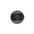 Stainless steel oven knob for Whirlpool and Indesit C00284958 482000031644