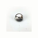 Knob for Whirlpool and Indesit vitroceramic FTGH 2016 nickel brushed