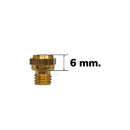 WHIRLPOOL, UNIVERSAL, MONDO - Methane gas nozzles for cooktop - AST-00537529
