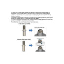 Whip original cuchilla para robot de cocina Kenwood y De Longhi