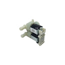 Válvula solenoide 2 vías 180° original para lavadora Whirlpool