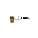 UNIVERSALE, MONDO - Set of 5 LPG gas nozzles 6MA for cooktop - AST-00537504