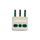 Set of 10 tripolar Italian plugs 2P+T 16A Mondo