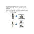 Whip original cuchilla para robot de cocina Kenwood y De Longhi