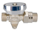 Gas inlet valve with 1.5 m3/h limiter