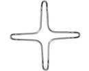 Auxiliary hob grate ø 160mm cross