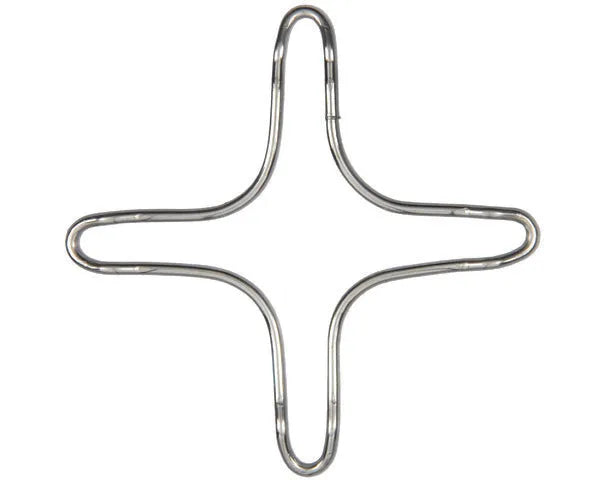 Auxiliary hob grate ø 130mm cross