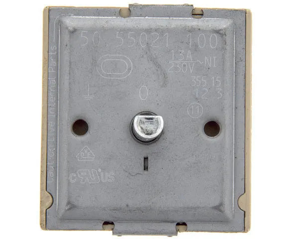 Ceramic hob selector