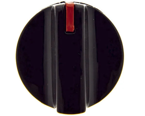 BALAY black kitchen knob short shaft Ø6mm