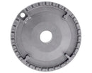 Kitchen burner with spark plug