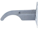 Radiator support for embedding with metal clip