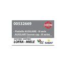 LOFRA, MIELE, KITCHEN SPARE PARTS - Auxiliary burner cap for cooking hob - 03190117