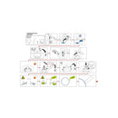 BOSCH, SIEMENS - Kit de reparación de bomba de sumidero para Lavavajillas - 12005744