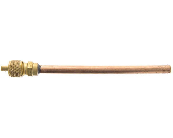 Schrader valve with tube 1/4'' solder 6x100